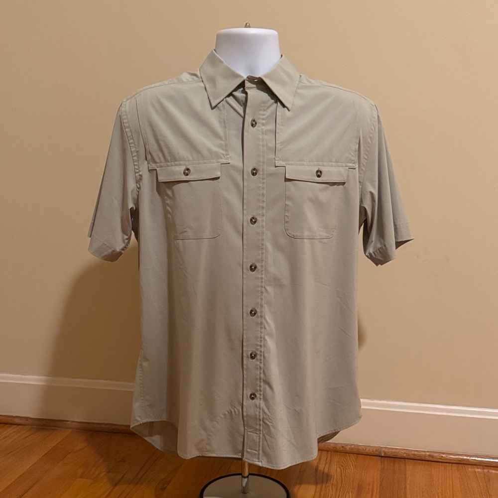 GenTeal Safari Vented Shirt in Sage Green